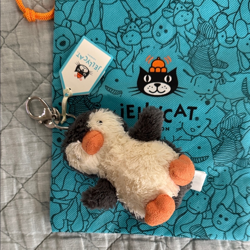 Jellycat Penguin Keychain